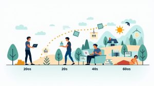 Leia mais sobre o artigo Como planejar a aposentadoria em diferentes fases da vida: dos 20 aos 60 anos